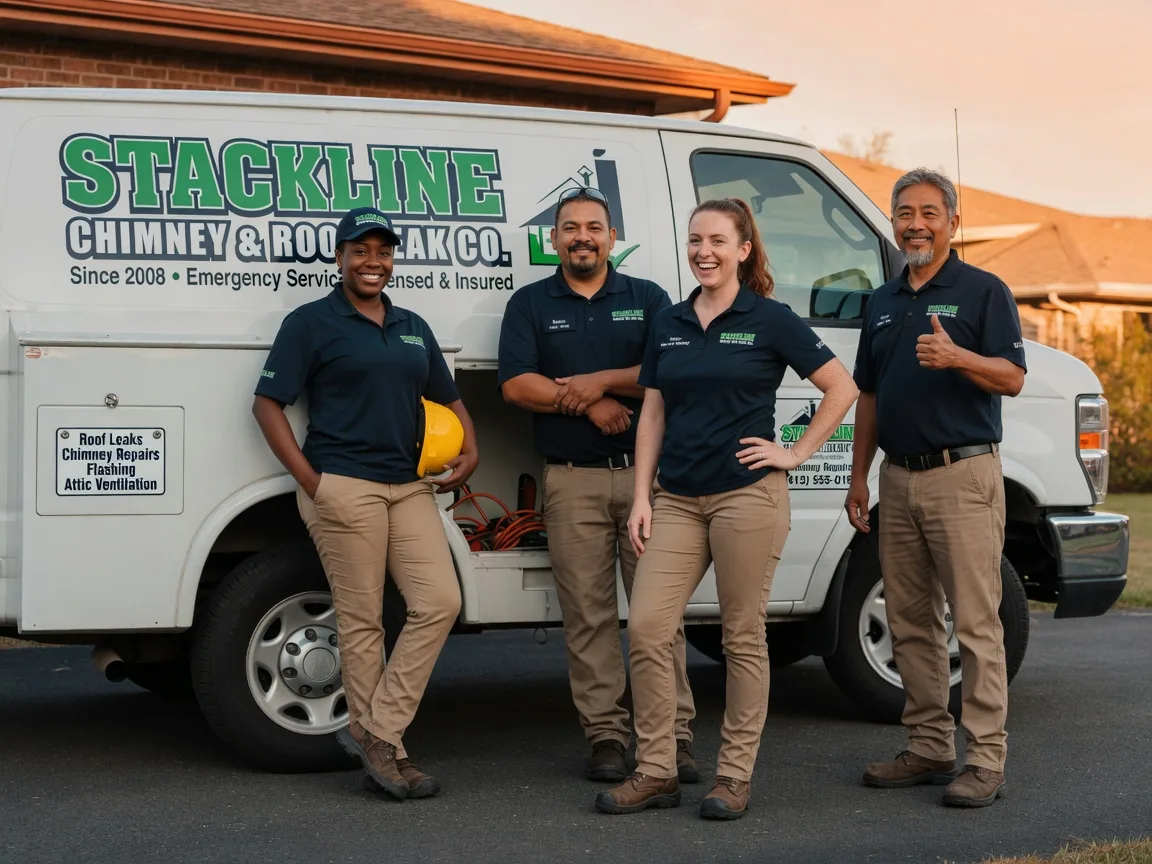 Chimney flashing repair company in Kindred, ND